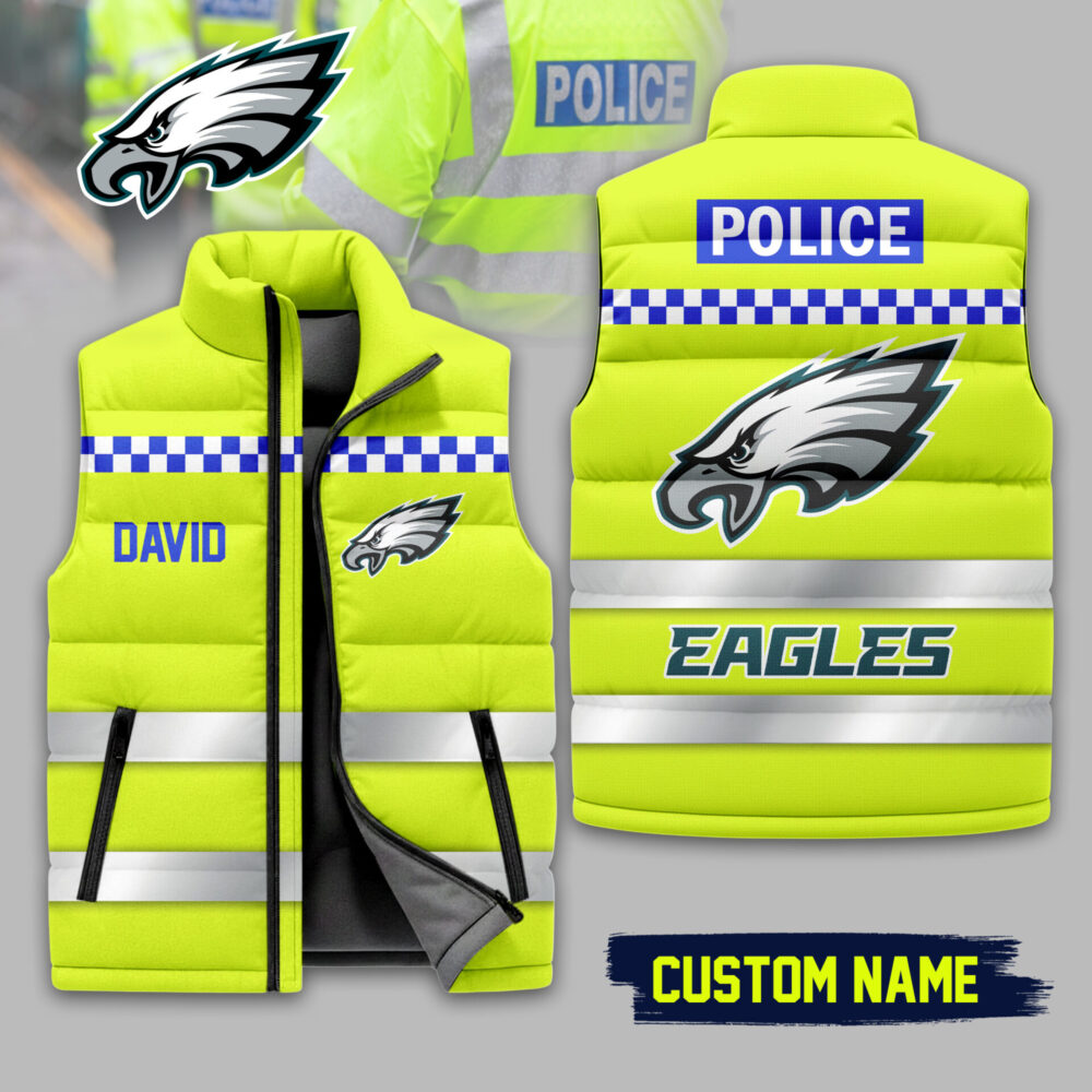 Philadelphia Eagles | Premium NFL High-Vis Patrol Puffer Vest TD