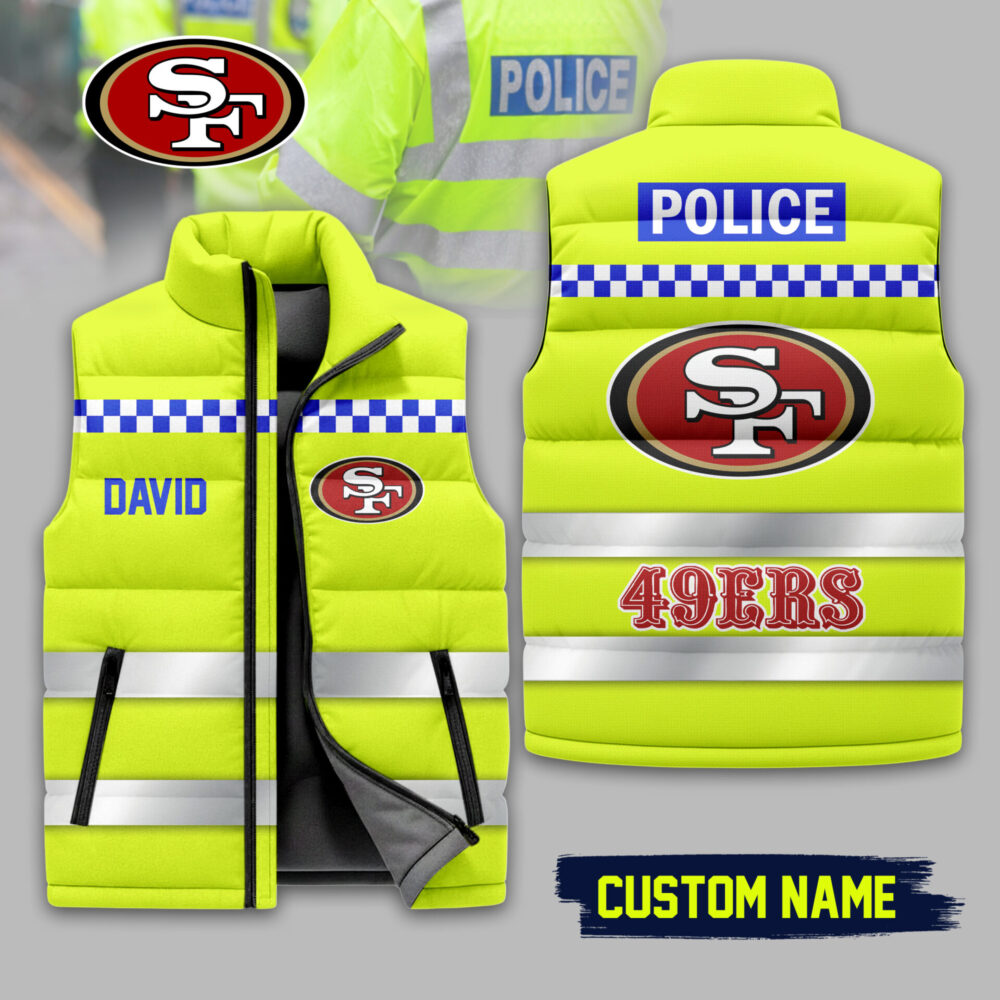 San Francisco 49ers | Premium NFL High-Vis Patrol Puffer Vest TD