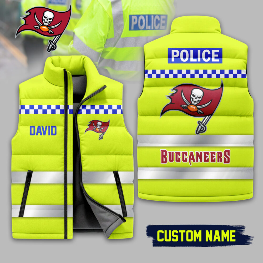 Tampa Bay Buccaneers | Premium NFL High-Vis Patrol Puffer Vest TD