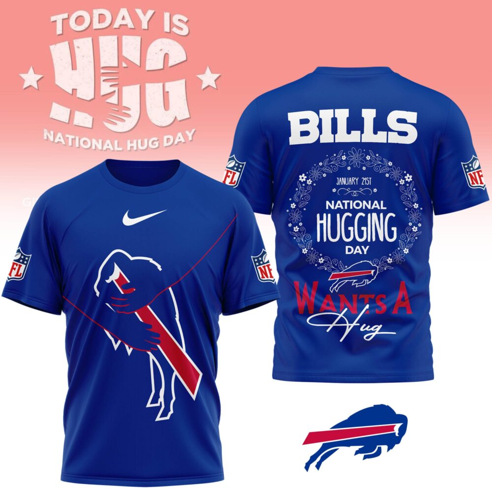 Buffalo Bills | Premium NFL National Hugging Day 3D Shirt