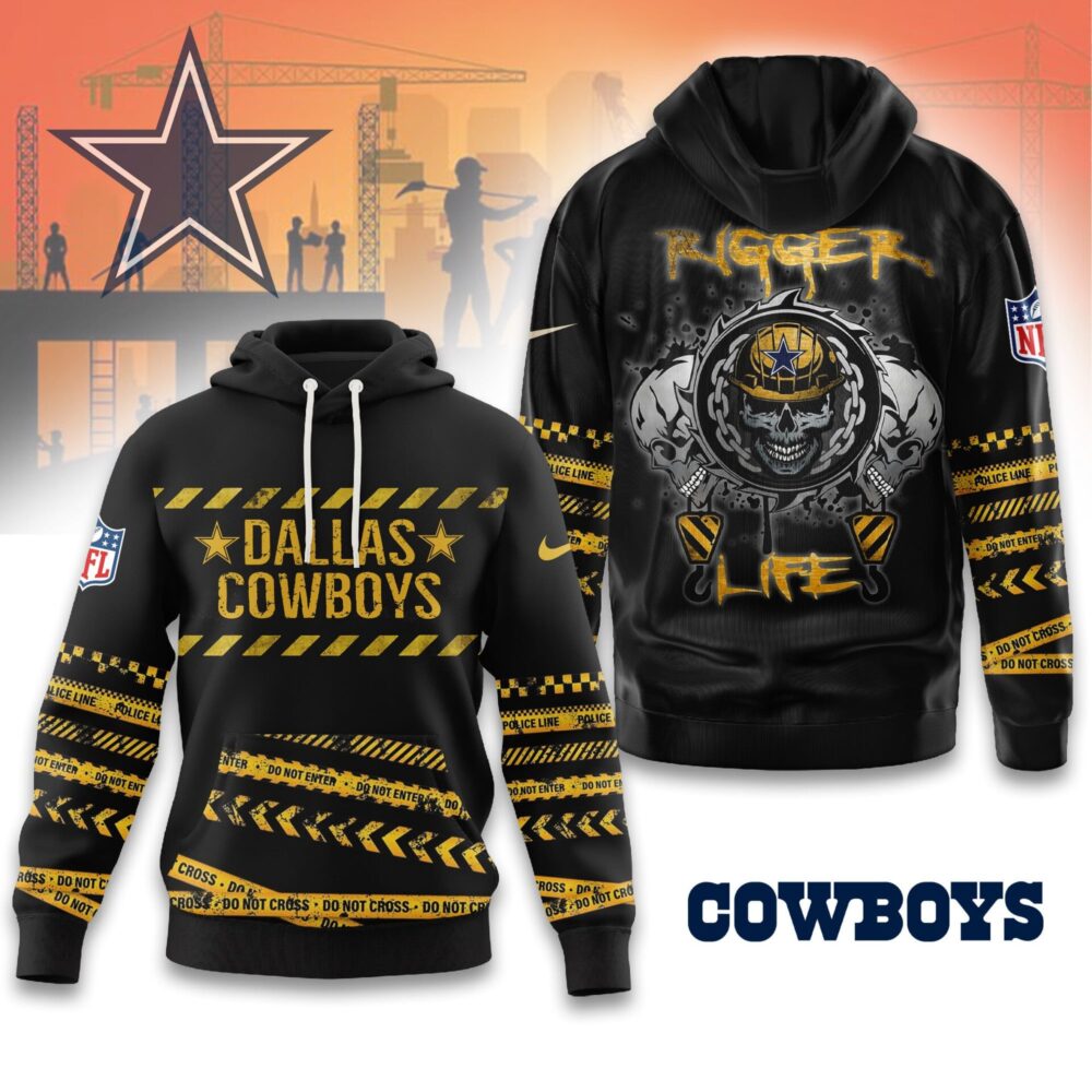 Dallas Cowboys | Premium NFL Rigger Life Hoodie MM