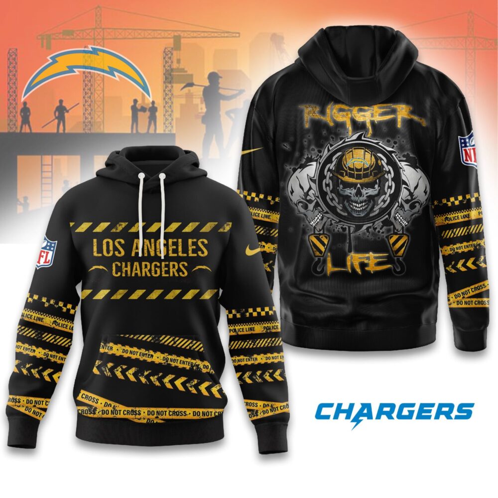 Los Angeles Chargers | Premium NFL Rigger Life Hoodie MM