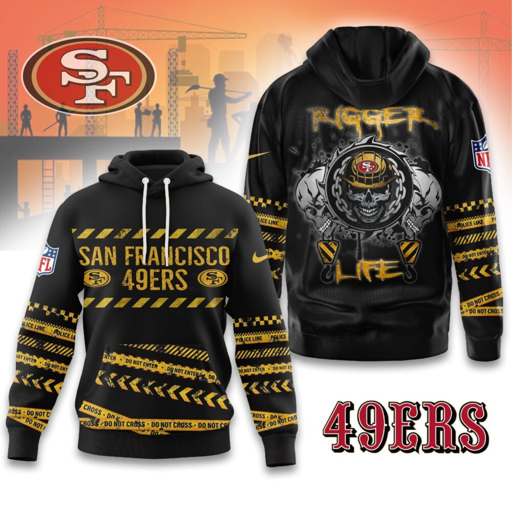 San Francisco 49ers | Premium NFL Rigger Life Hoodie MM