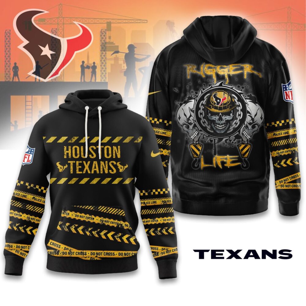 Houston Texans | Premium NFL Rigger Life Hoodie MM