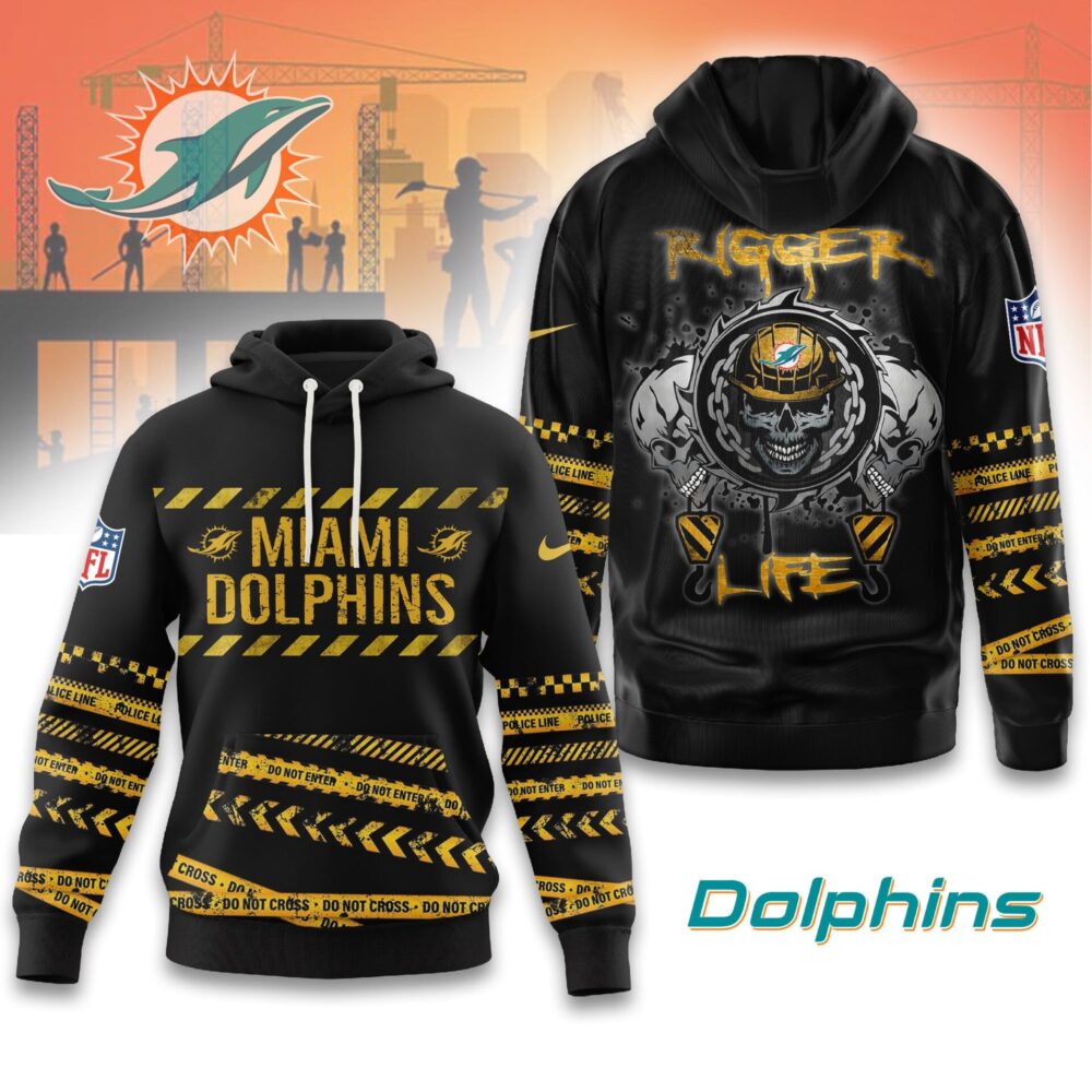 Miami Dolphins | Premium NFL Rigger Life Hoodie MM