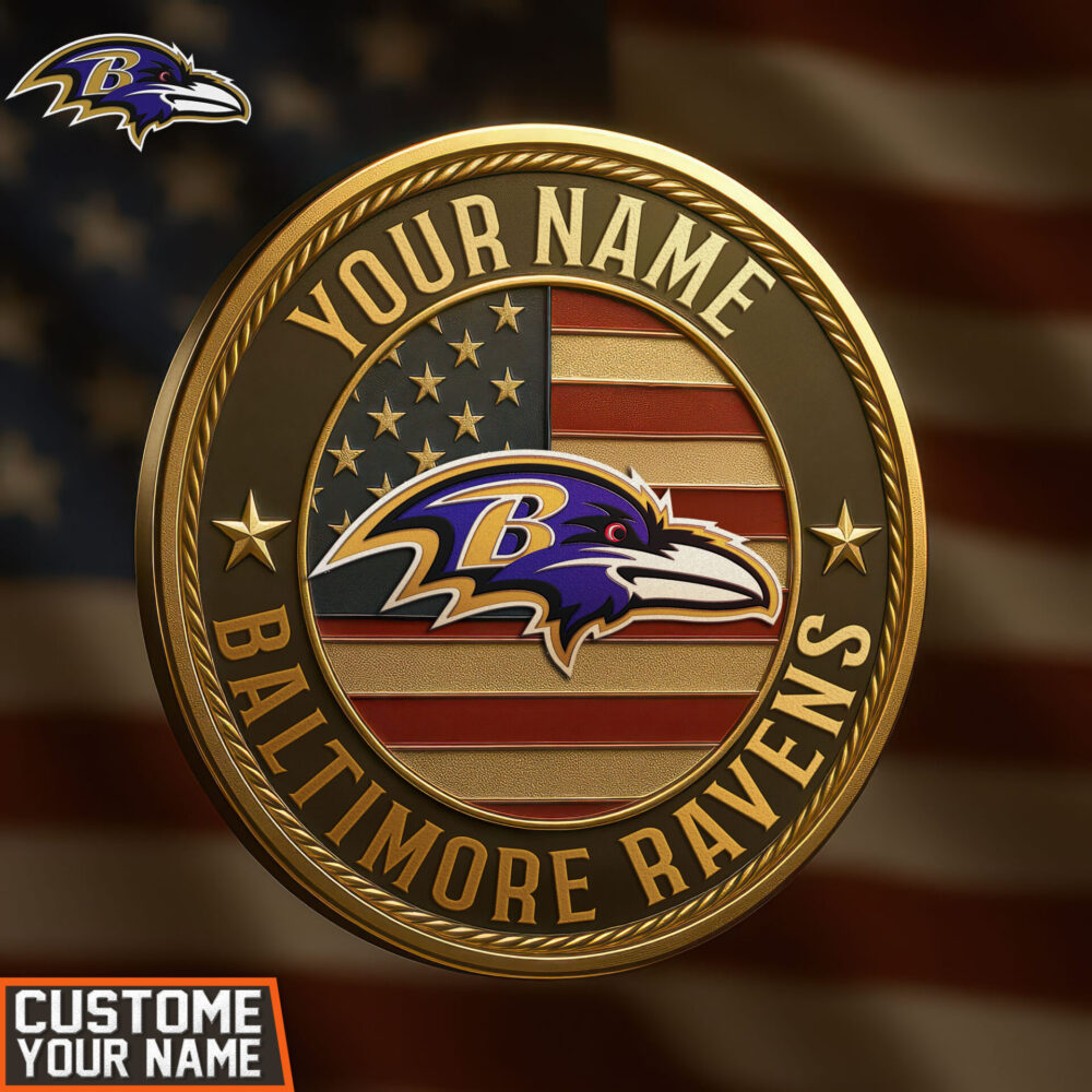 Baltimore Ravens | Premium NFL American Pride Coin TD