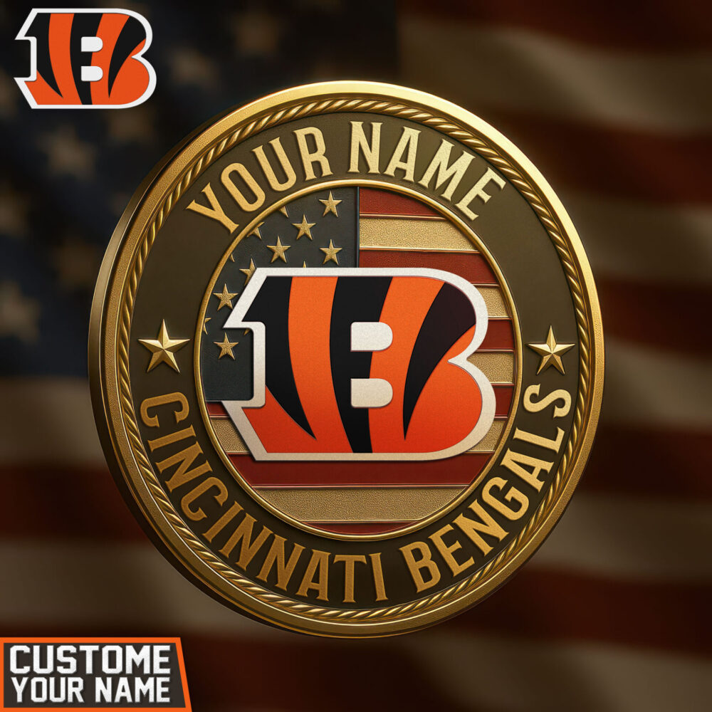 Cincinnati Bengals | Premium NFL American Pride Coin TD