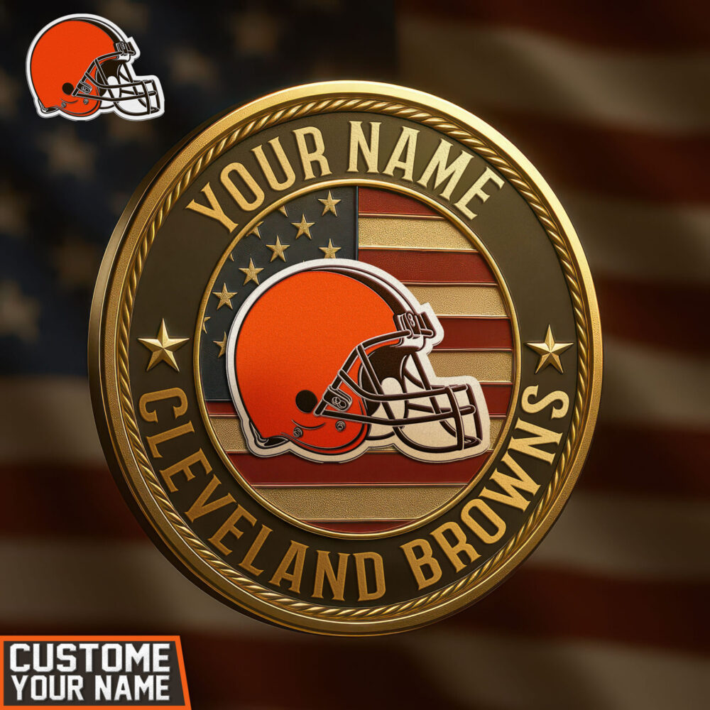Cleveland Browns | Premium NFL American Pride Coin TD