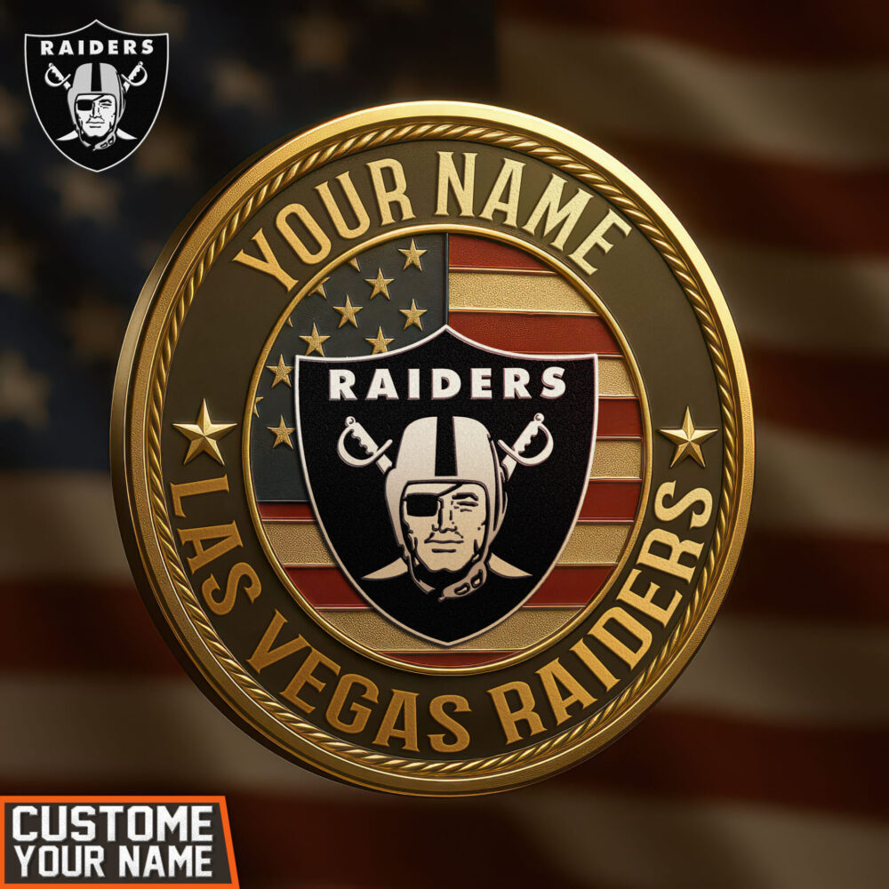Las Vegas Raiders | Premium NFL American Pride Coin TD