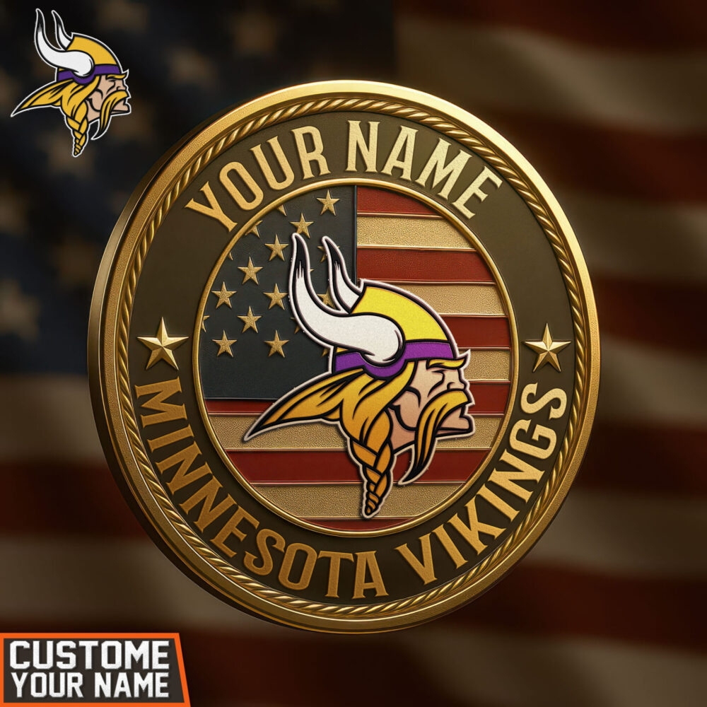 Minnesota Vikings | Premium NFL American Pride Coin TD