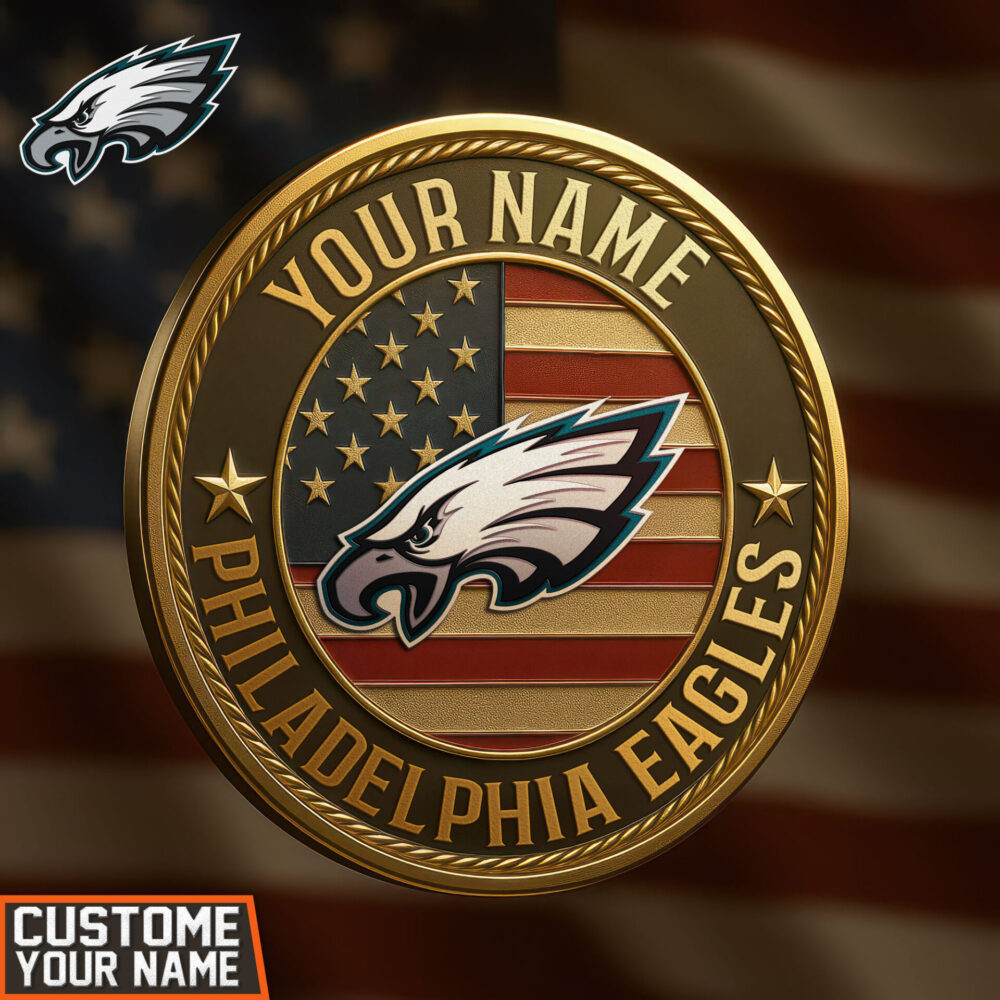Philadelphia Eagles | Premium NFL American Pride Coin TD