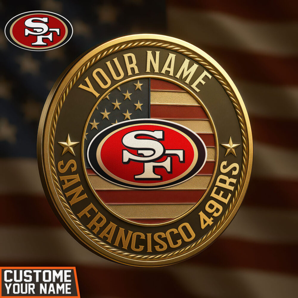 San Francisco 49ers | Premium NFL American Pride Coin TD