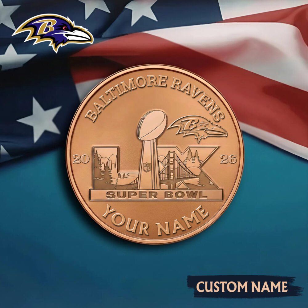 Baltimore Ravens | Premium NFL Super Bowl Legacy Coin TD