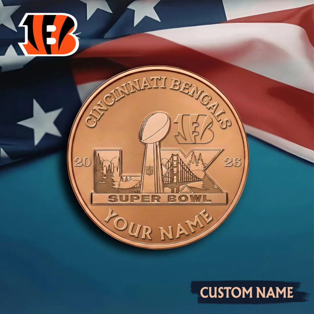 Cincinnati Bengals | Premium NFL Super Bowl Legacy Coin TD