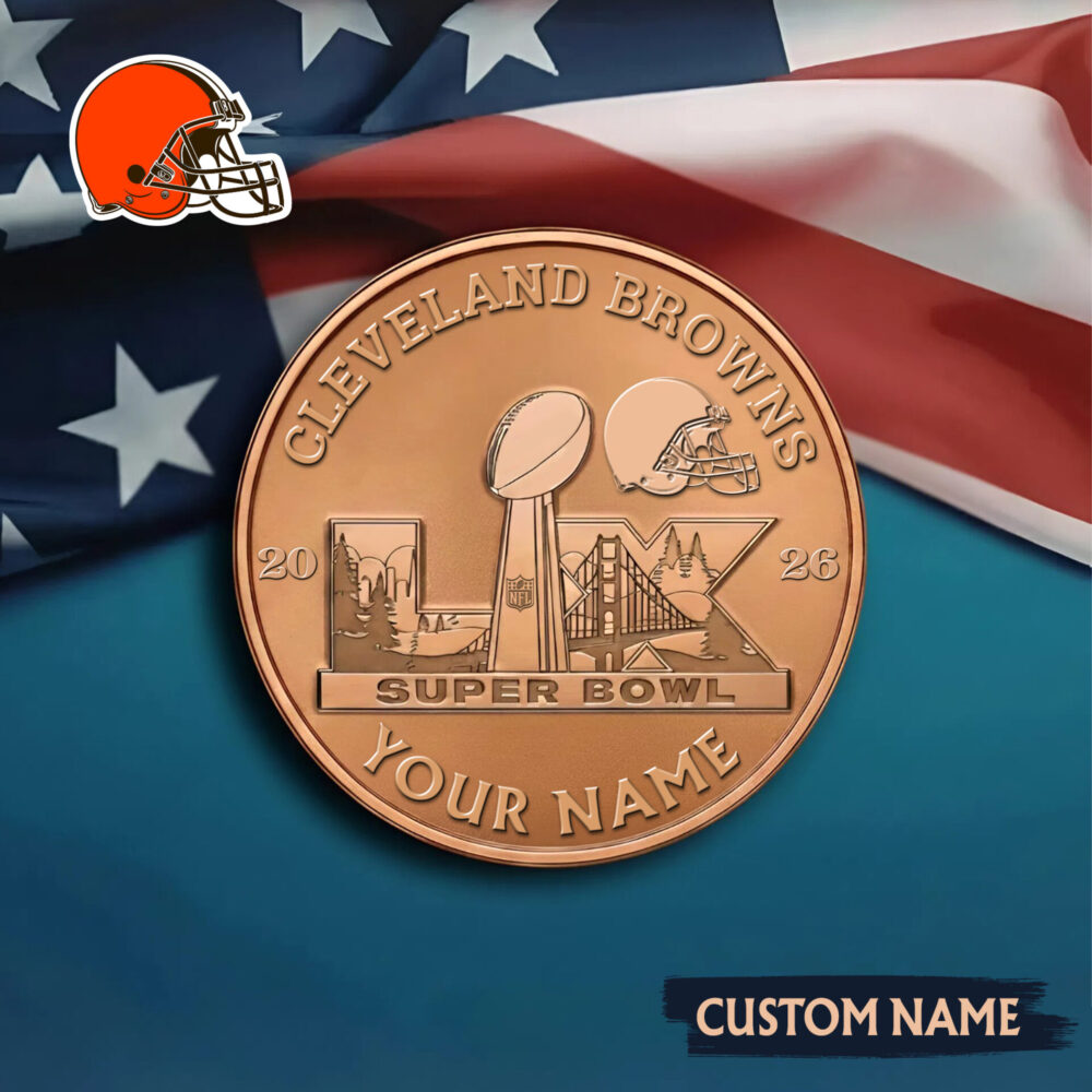 Cleveland Browns | Premium NFL Super Bowl Legacy Coin TD