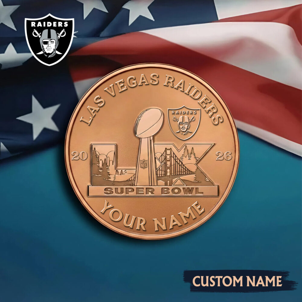 Las Vegas Raiders | Premium NFL Super Bowl Legacy Coin TD