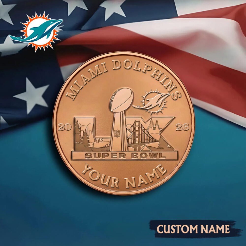 Miami Dolphins | Premium NFL Super Bowl Legacy Coin TD