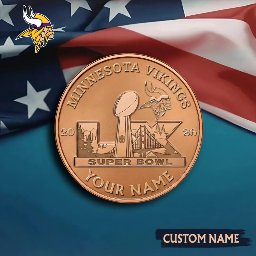 Minnesota Vikings | Premium NFL Super Bowl Legacy Coin TD