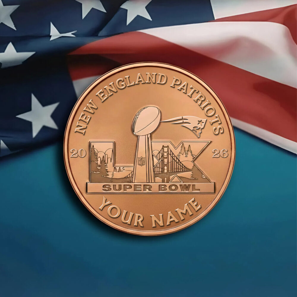 New England Patriots | Premium NFL Super Bowl Legacy Coin TD
