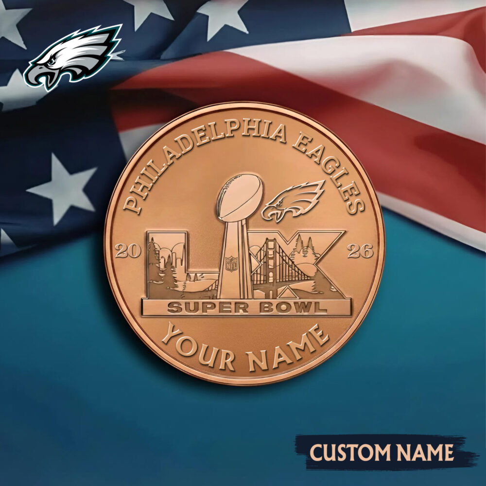 Philadelphia Eagles | Premium NFL Super Bowl Legacy Coin TD