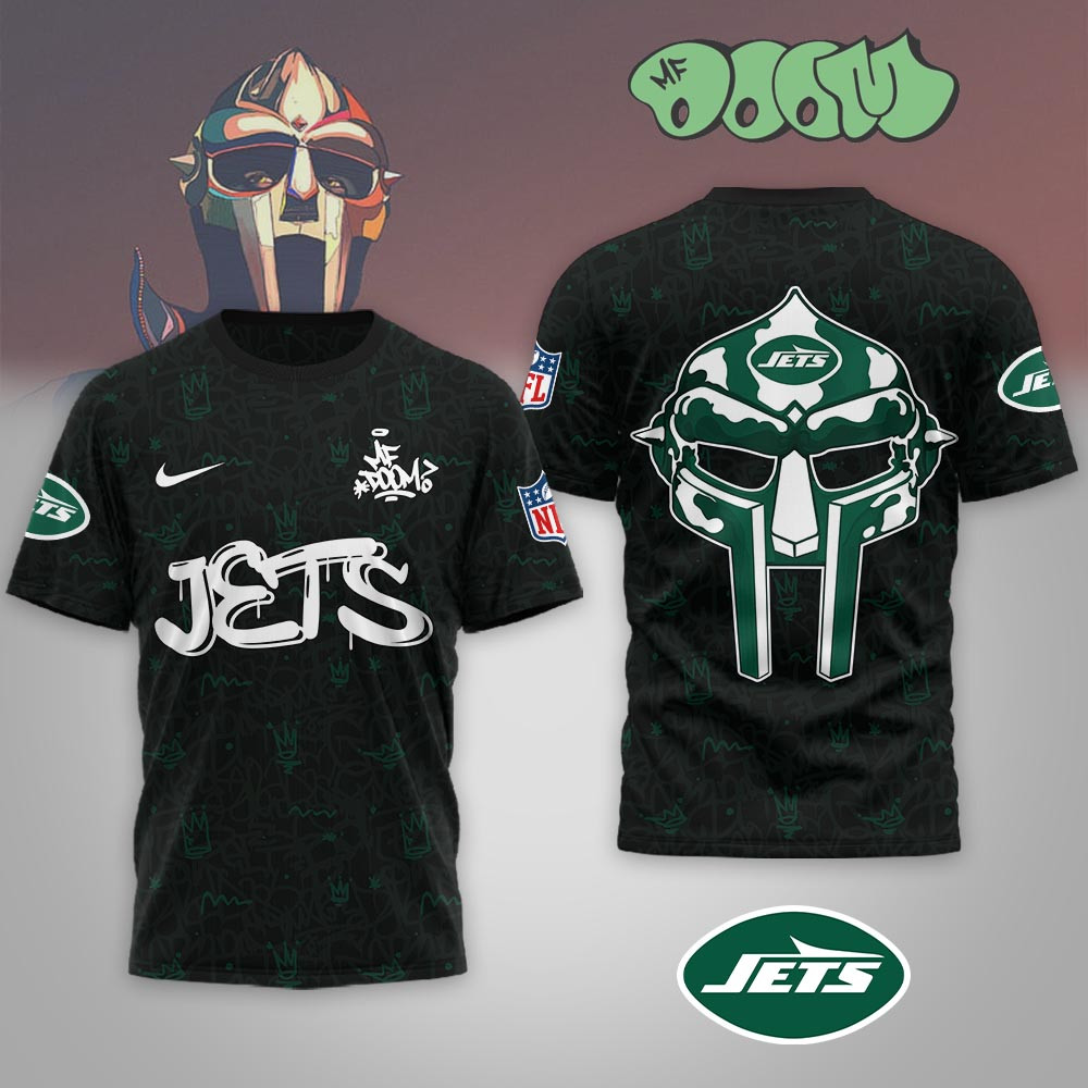 New York Jets | Premium NFL x MF DOOM 3D Shirt MM