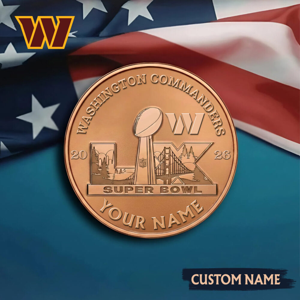 Washington Commanders | Premium NFL Super Bowl Legacy Coin TD