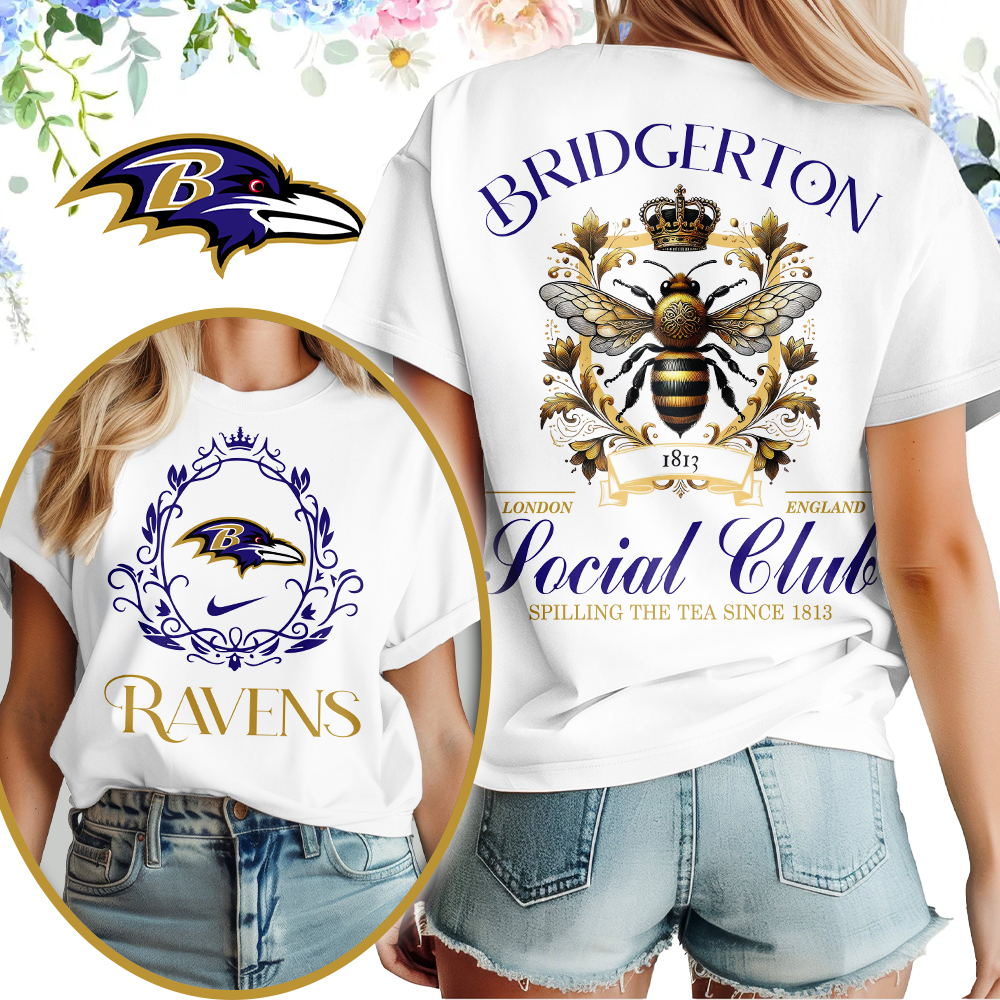 Baltimore Ravens | Premium NFL Bridgerton Women Shirt TD