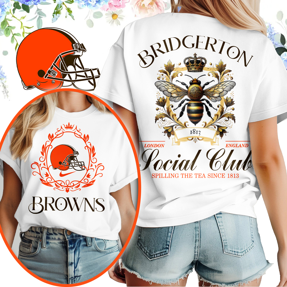 Cleveland Browns | Premium NFL Bridgerton Women Shirt TD