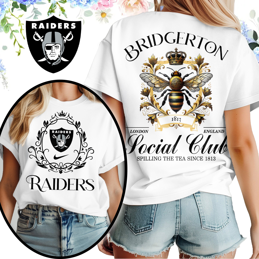 Las Vegas Raiders | Premium NFL Bridgerton Women Shirt TD