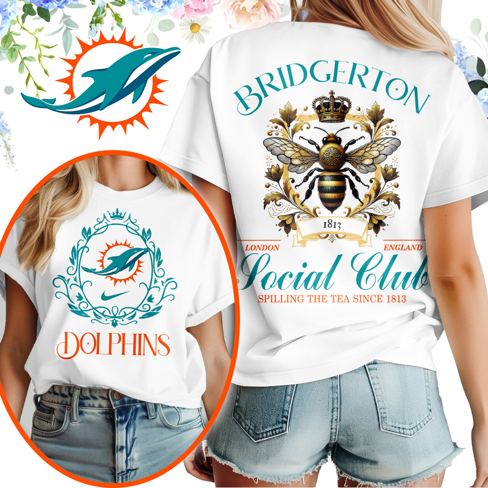 Miami Dolphins | Premium NFL Bridgerton Women Shirt TD