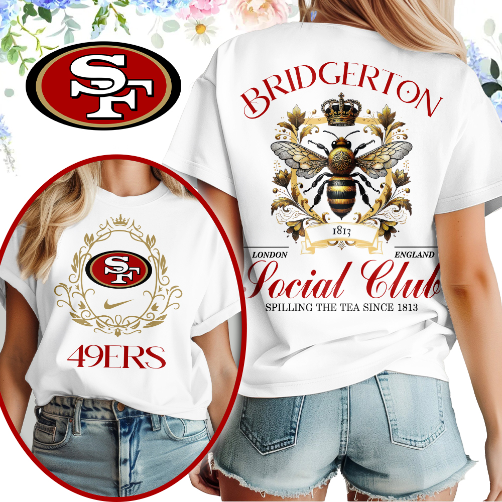 San Francisco 49ers | Premium NFL Bridgerton Women Shirt TD