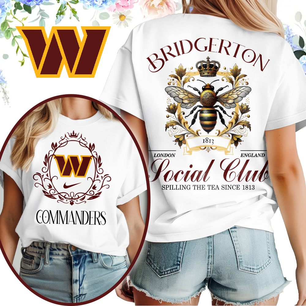 Washington Commanders | Premium NFL Bridgerton Women Shirt TD