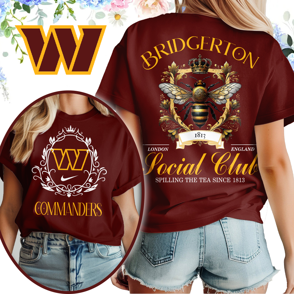 Washington Commanders | Premium NFL Bridgerton Women Shirt TD