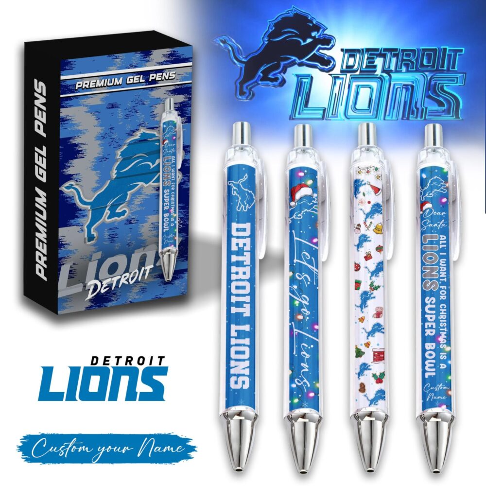 Detroit Lions | Premium NFL Ballpoint Pen