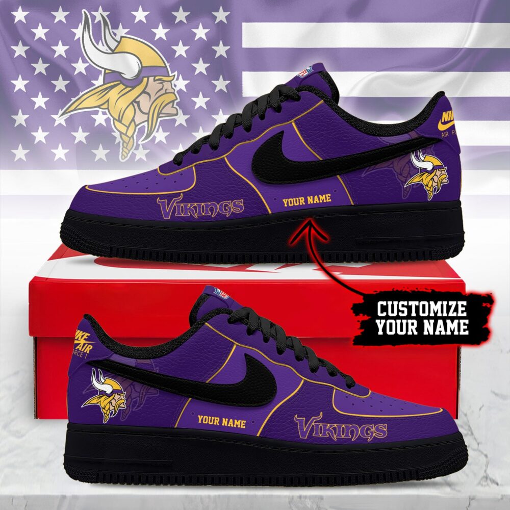 Minnesota Vikings | Premium NFL Custom AF1 Shoes NY