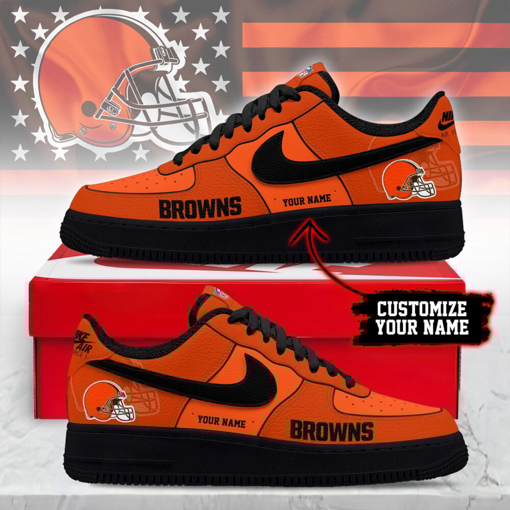 Cleveland Browns | Premium NFL Custom AF1 Shoes NY