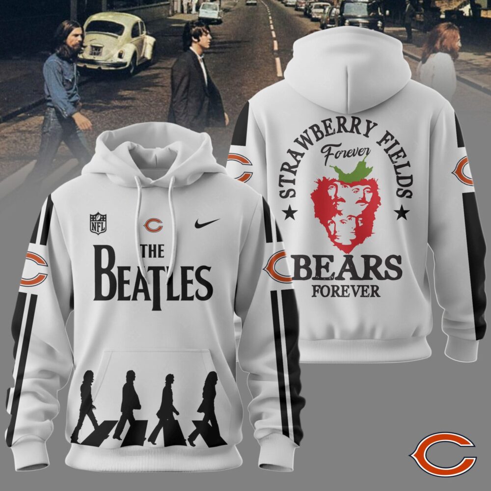 Chicago Bears | Premium NFL The Beatles Strawberry Field Forever