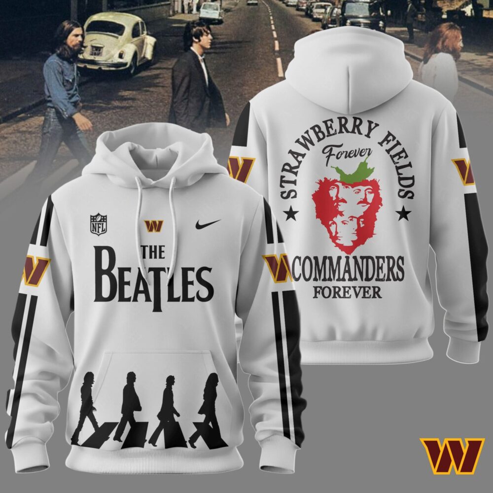 Washington Commanders | Premium NFL The Beatles Strawberry Field Forever