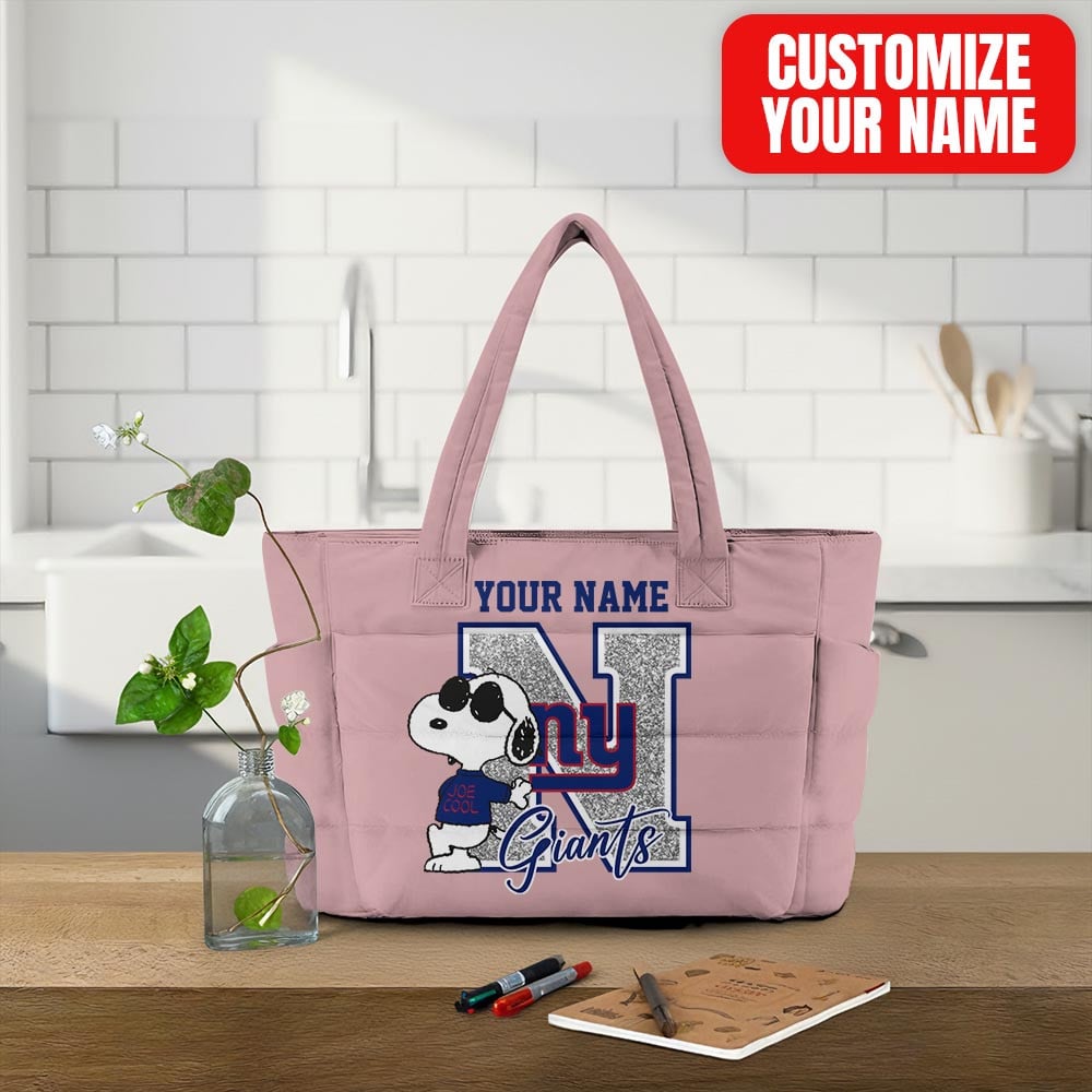 New York Giants | Premium NFL Snoopy Tote Bag MM