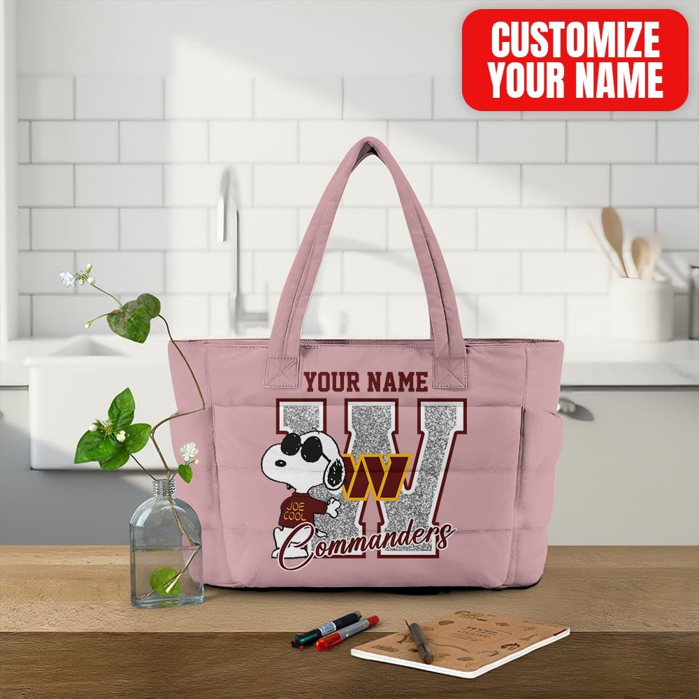 Washington Commanders | Premium NFL Snoopy Tote Bag MM