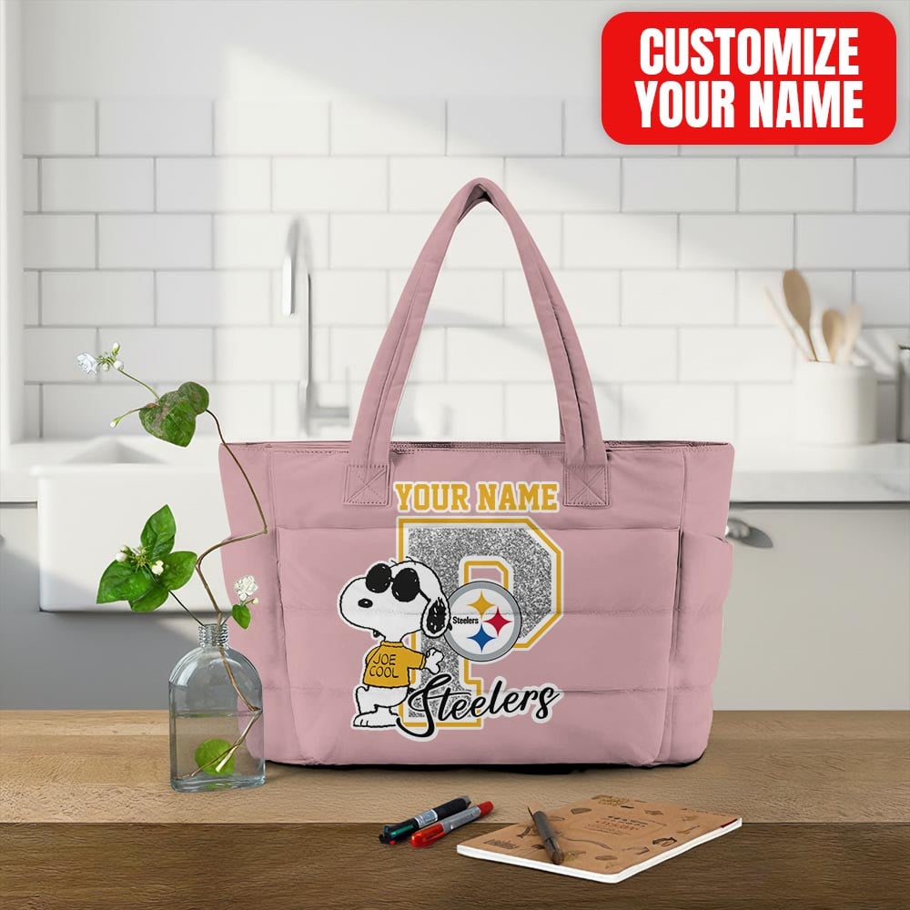 Pittsburgh Steelers | Premium NFL Snoopy Tote Bag MM