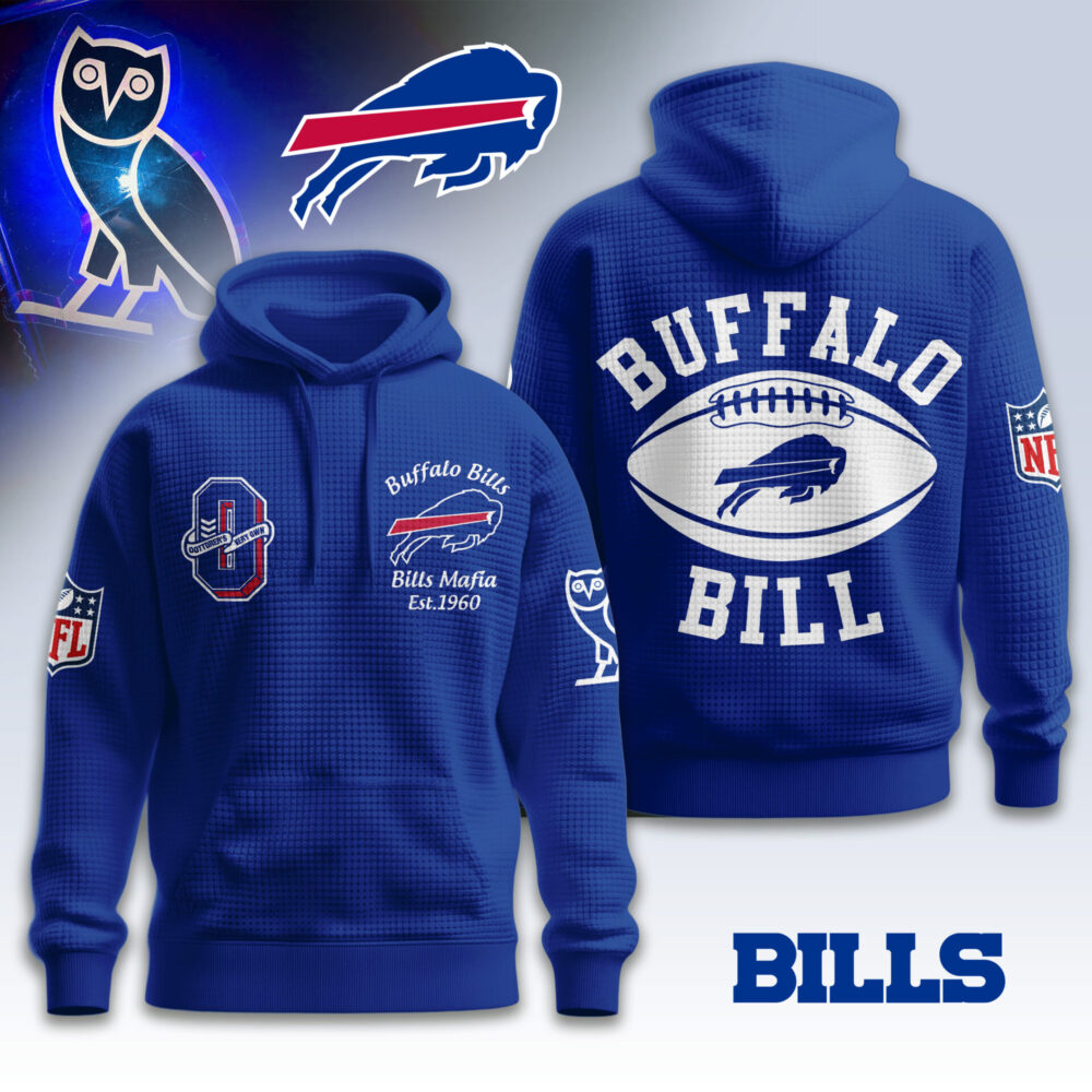 Buffalo Bills | Premium NFL x OVO 3D Waffle Hoodie TD