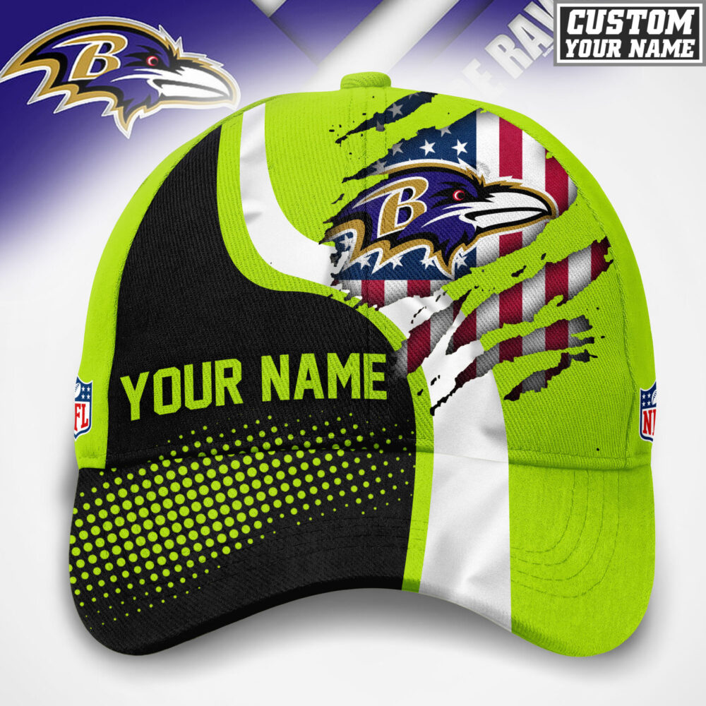 Baltimore Ravens | Premium NFL Hi-Vis Safety Cap TD