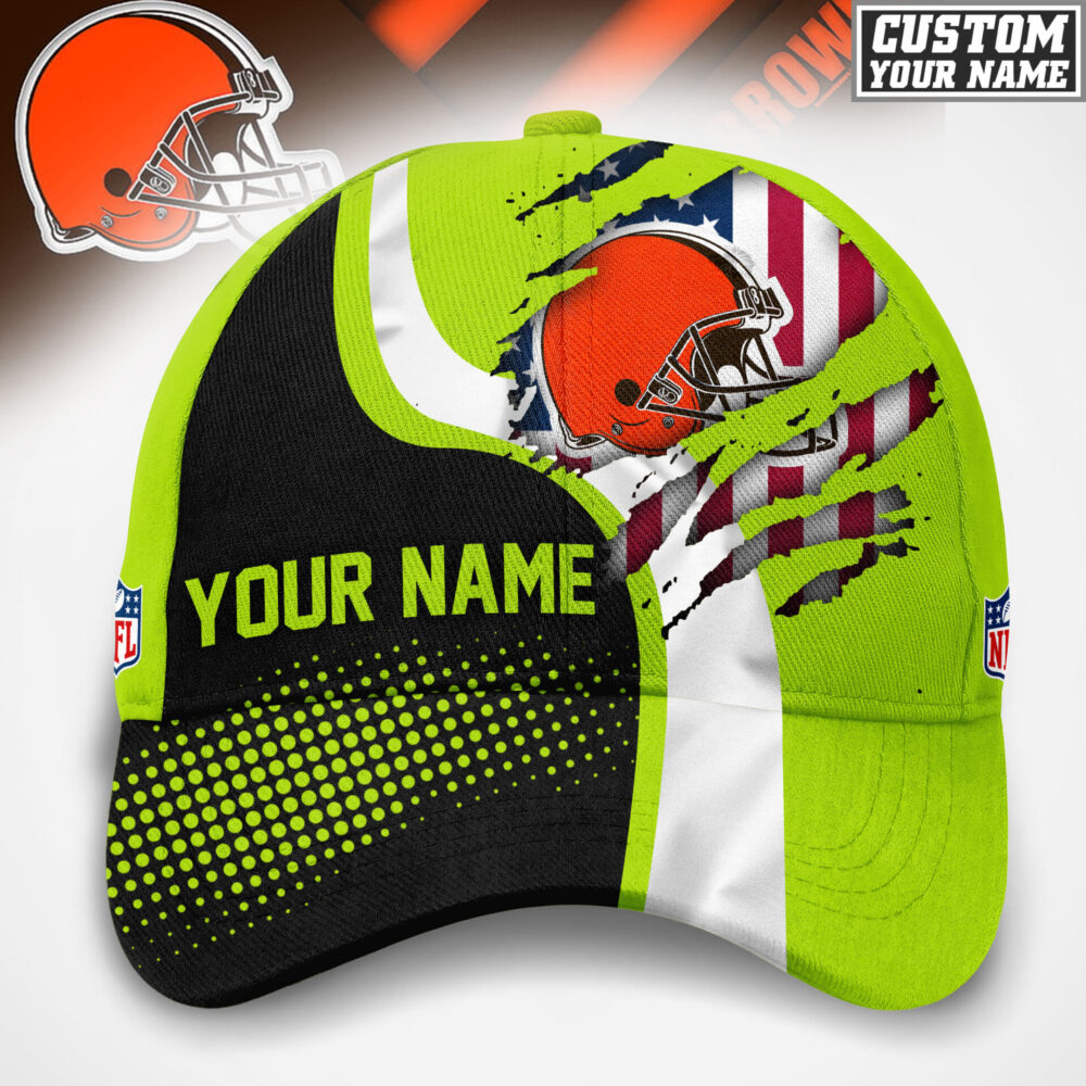 Cleveland Browns | Premium NFL Hi-Vis Safety Cap TD