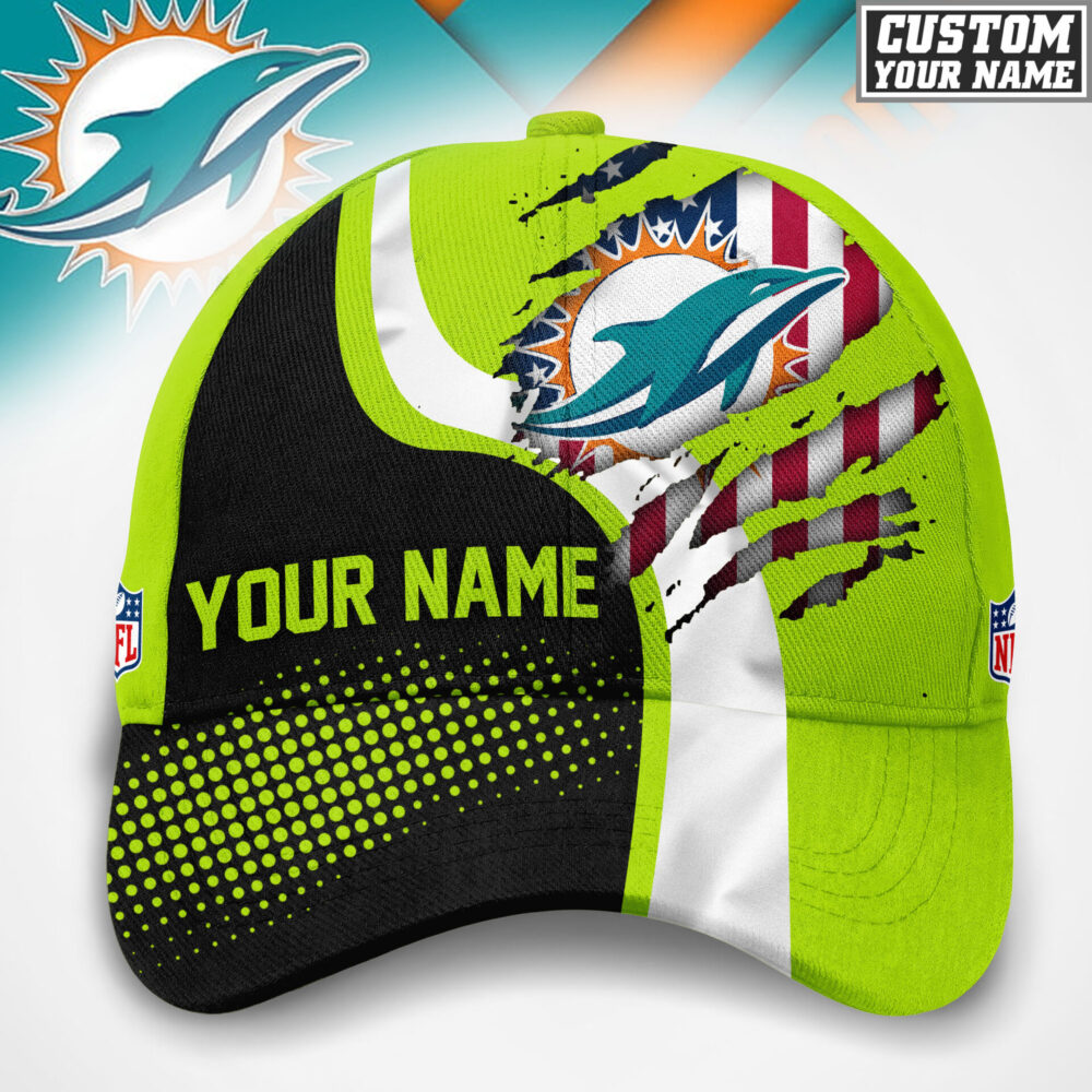Miami Dolphins | Premium NFL Hi-Vis Safety Cap TD
