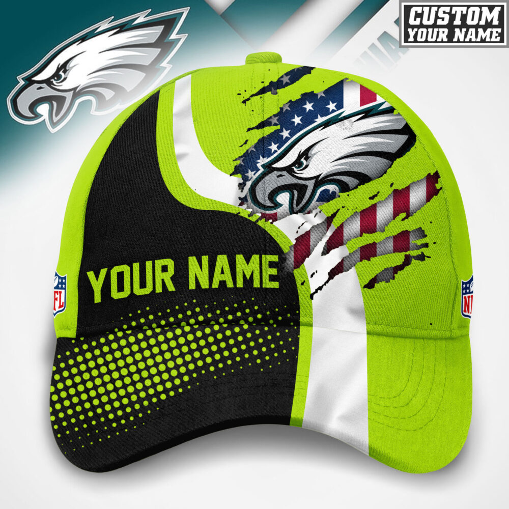 Philadelphia Eagles | Premium NFL Hi-Vis Safety Cap TD