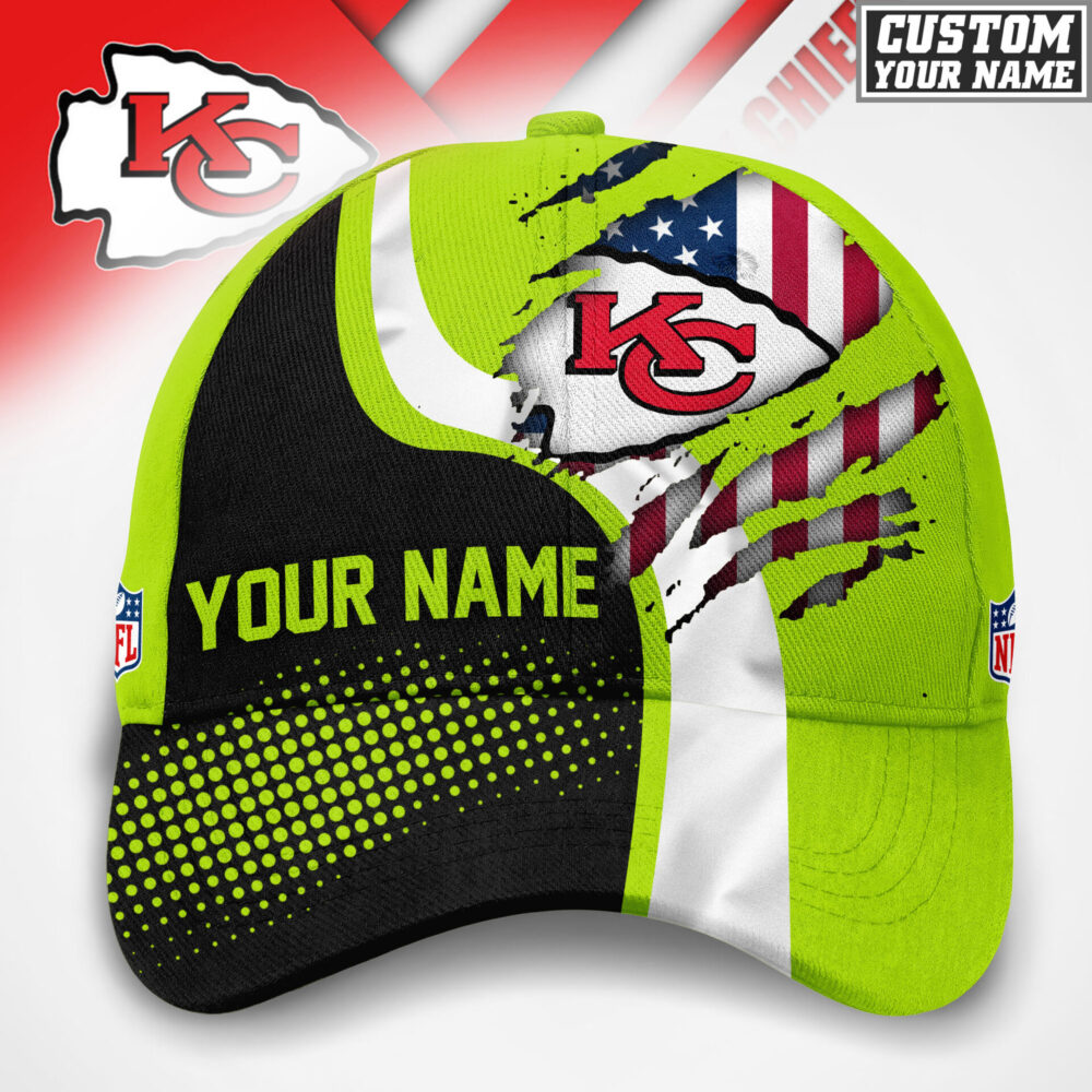 Kansas City Chiefs | Premium NFL Hi-Vis Safety Cap TD