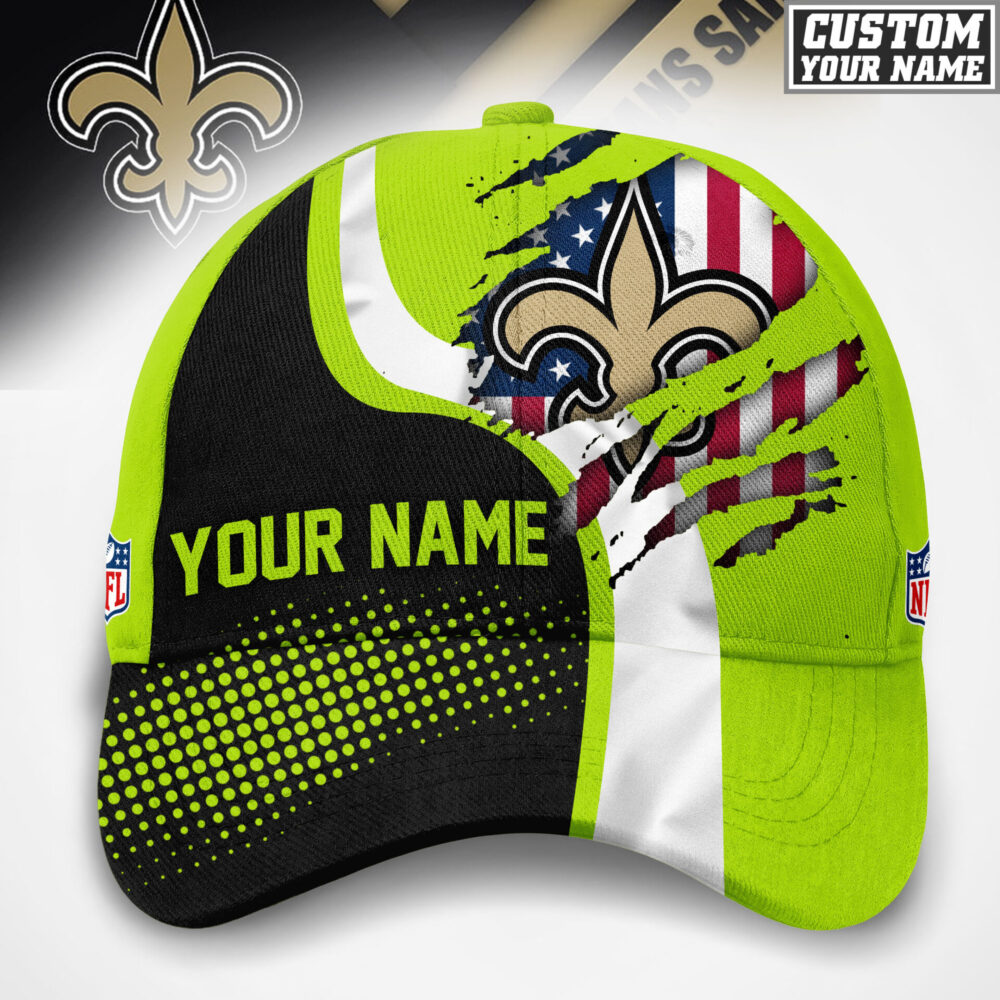 New Orleans Saints | Premium NFL Hi-Vis Safety Cap TD