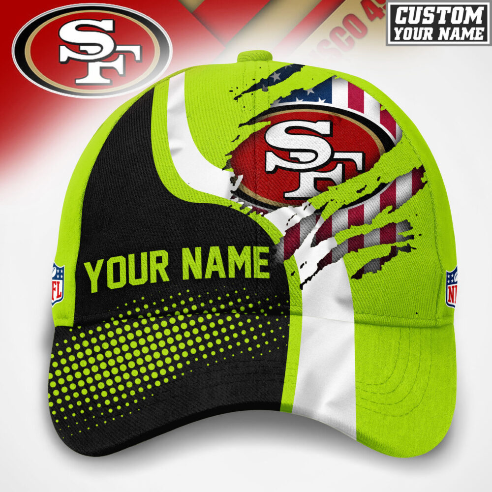 San Francisco 49ers | Premium NFL Hi-Vis Safety Cap TD