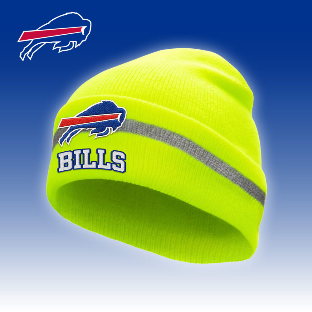 Buffalo Bills | Premium NFL Hi-Vis Safety Beanie Hat TD